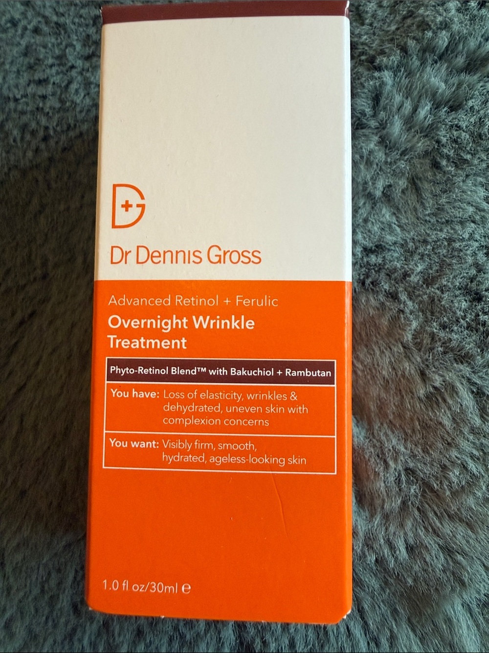 Dr Dennis Gross Overnight Wrinkle Treatment Serum BRAND NEW NEVER OPENED
